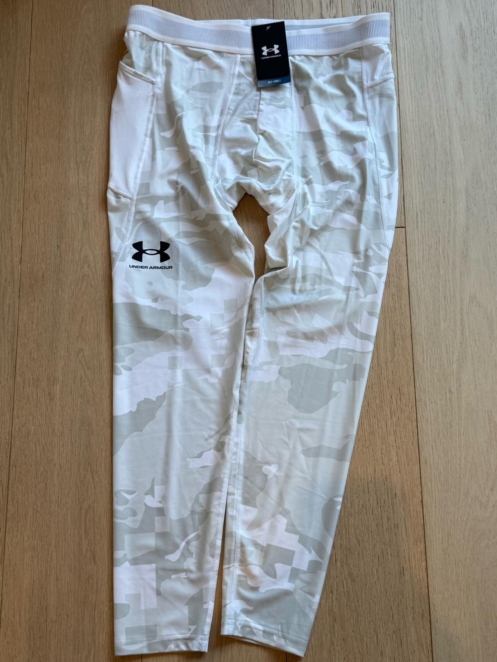 Under Armour HeatGear Iso-Chill Camo Compression Leggings Mens 2XL NWT Gym